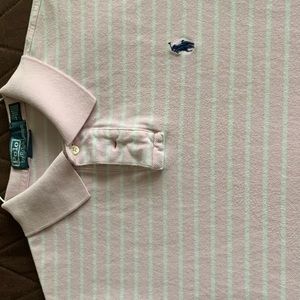 Men’s custom fit polo shirt size large